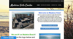 Desktop Screenshot of madeirabeachvacations.com